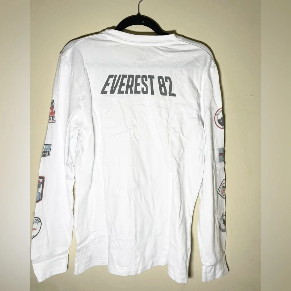 Sz M Sz M Woods Men Made in Canada Everest '82 Long-Sleeve Shirt white - Picture 3 of 8